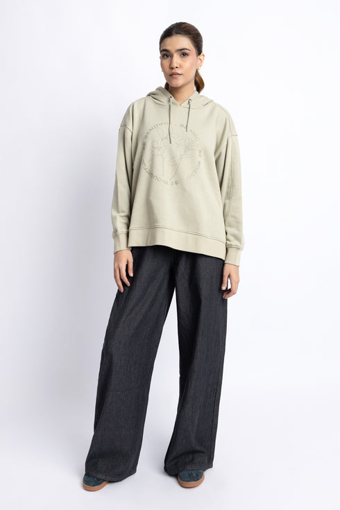 Be Beautiful Extreme Oversize Hoodie